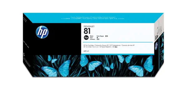 HP 81 cartouche d'encre noir 680 ml - Autres consommables - visuel 1