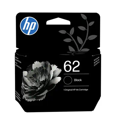 HP 62 cartouche d'encre noire authentique - Toner - visuel 1