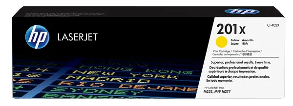 201X toner LaserJet Jaune grande capacité authentique - HP - Toner - visuel 2