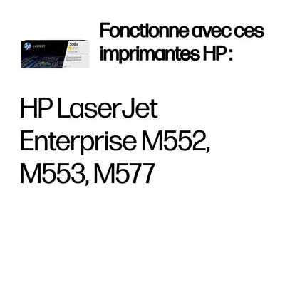 HP 508A toner LaserJet Jaune authentique - Toner - visuel 3