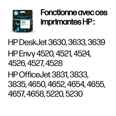 HP 302 Cartouche d’encre trois couleurs authentique - Cartouches d'encre - visuel 9