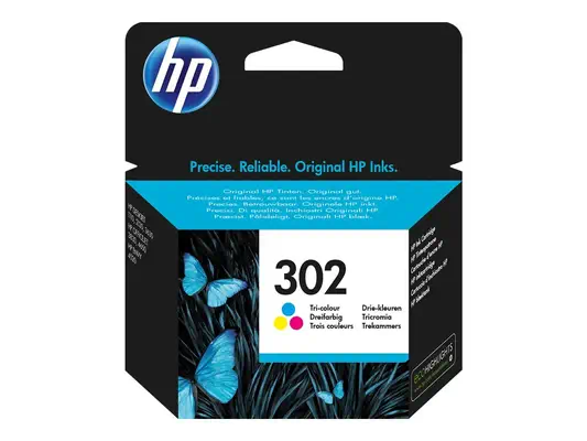 HP 302 original Tri-color Ink cartridge F6U65AE 301 Blister - Cartouches d'encre - visuel 2