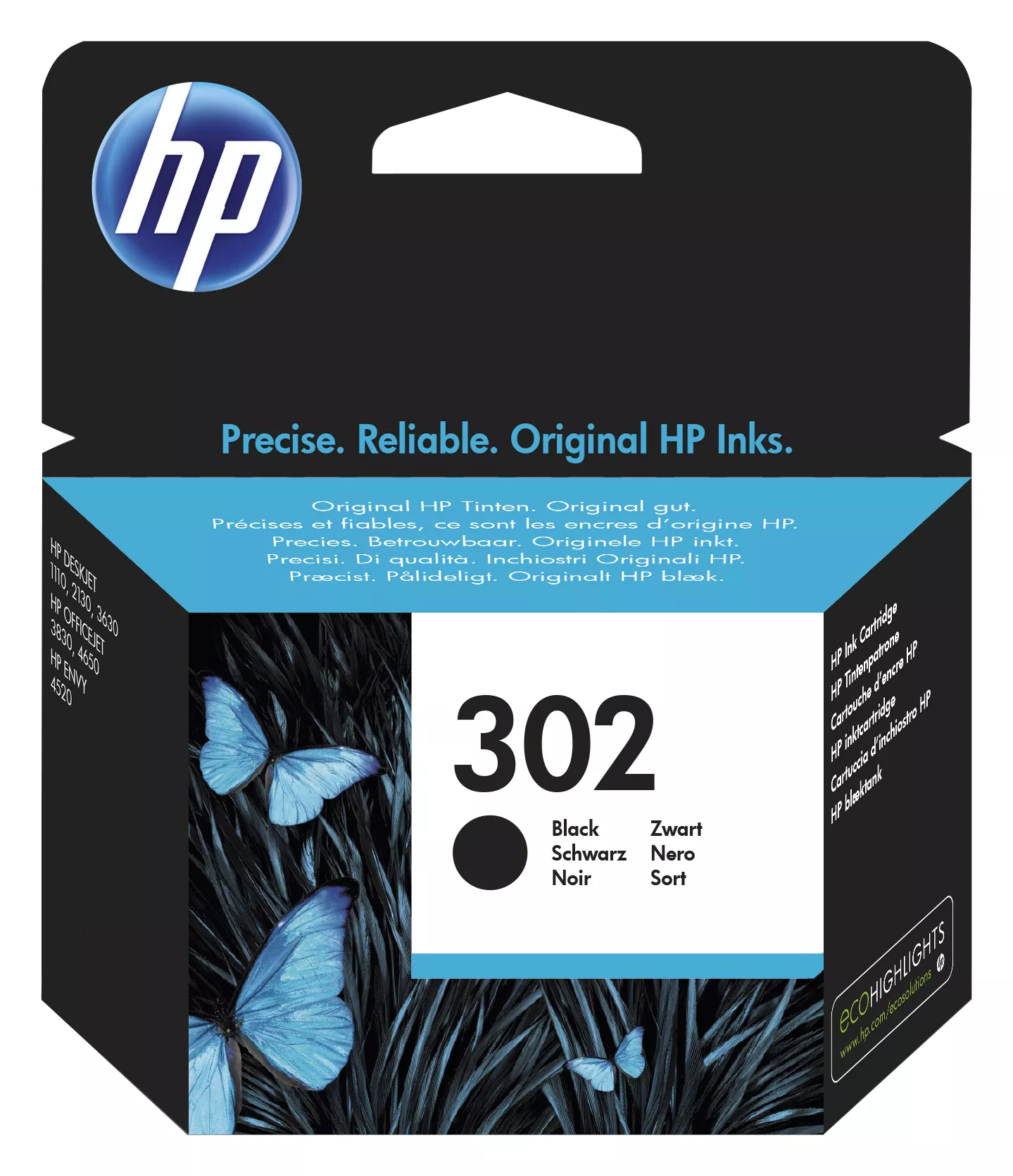 Vente HP 302 original Black Ink cartridge F6U66AE 301Blister HP au meilleur prix - visuel 2