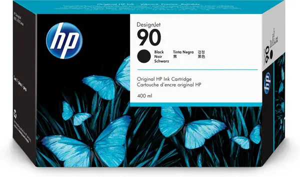 HP DesignJet 90 cartouche d'encre noire, 400 ml - Autres consommables - visuel 1