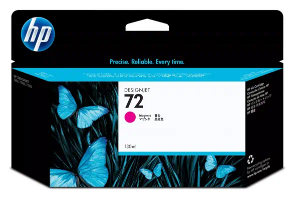 HP 72 cartouche d'encre Magenta 130-ml - Autres consommables - visuel 1