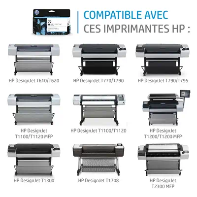 HP 72 cartouche d'encre Magenta 130-ml - Autres consommables - visuel 2