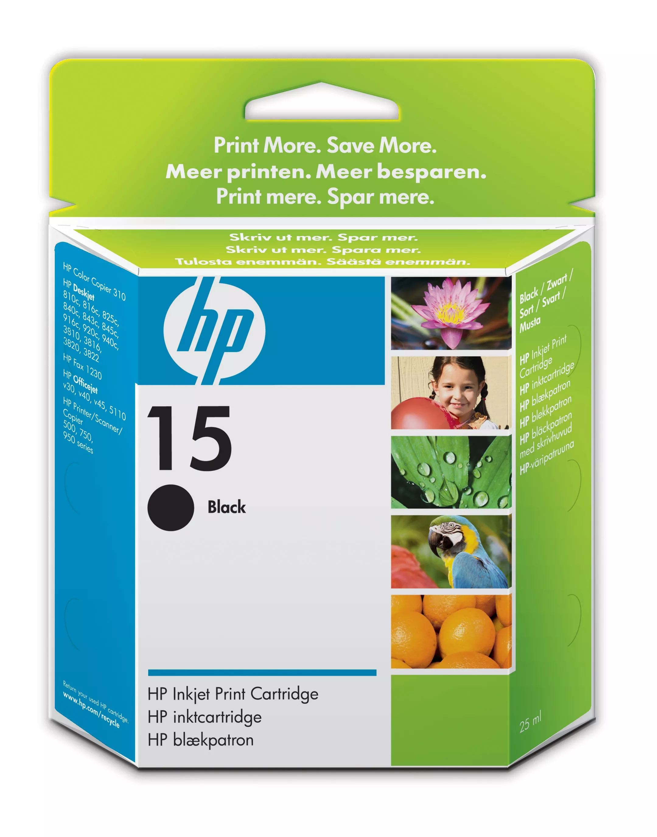 Achat HP 15 cartouche d'encre noir authentique grande contenance au meilleur prix