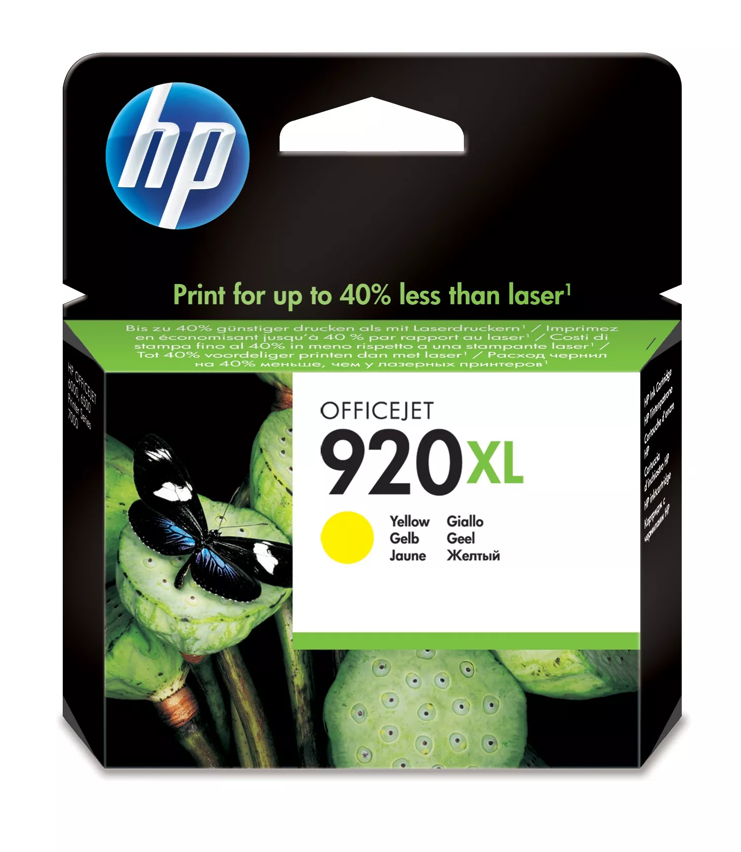 Achat HP 920XL original Ink cartridge CD974AE BGX yellow high au meilleur prix