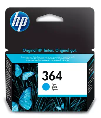 Vente HP 364 original Ink cartridge CB318EE 301 cyan standard au meilleur prix