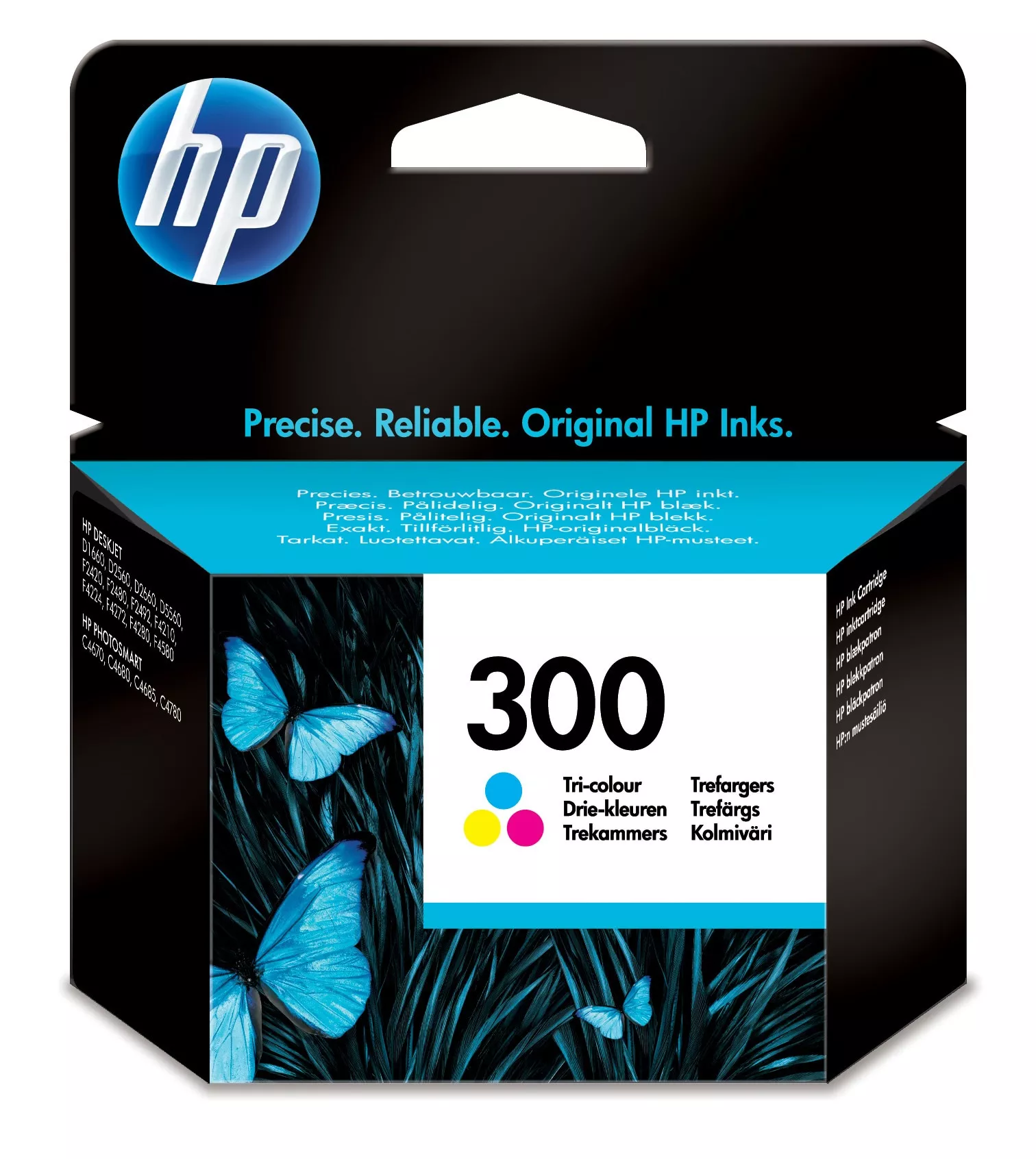Revendeur officiel Cartouches d'encre HP 300 original Ink cartridge CC643EE UUS tri-colour
