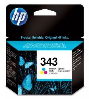 Vente Cartouches d'encre HP 343 original Ink cartridge C8766EE UUS tri-colour standard sur hello RSE