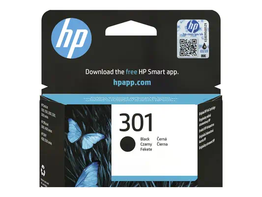 HP 301 cartouche d'encre noir authentique - Toner - visuel 1