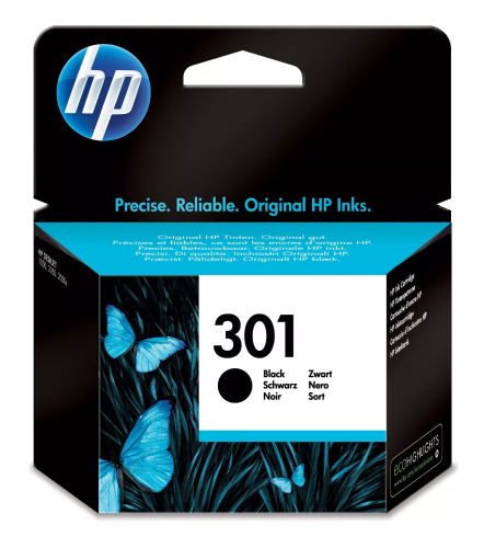 Vente Cartouches d'encre HP 301 original Ink cartridge CH561EE 310 black standard capacity 3ml sur hello RSE
