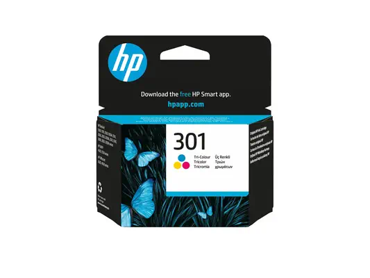 HP 301 cartouche d'encre trois couleurs authentique - Toner - visuel 1