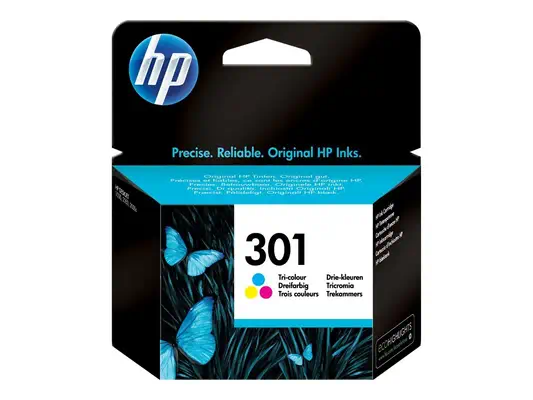 HP 301 cartouche d'encre trois couleurs authentique - Toner - visuel 2