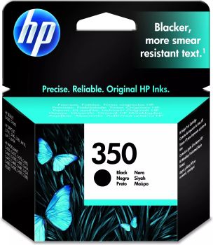 Revendeur officiel HP 350 original Ink cartridge CB335EE UUS black low capacity