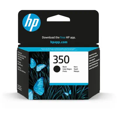 HP 350 cartouche d'encre noir authentique - Cartouches d'encre - visuel 1