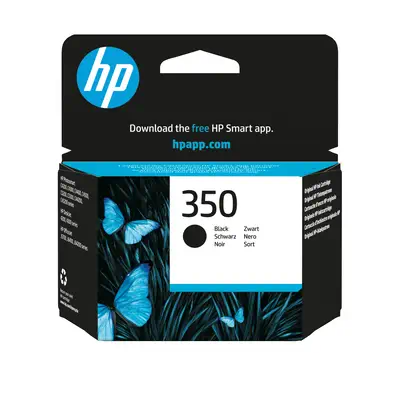 HP 350 cartouche d'encre noir authentique - Cartouches d'encre - visuel 1