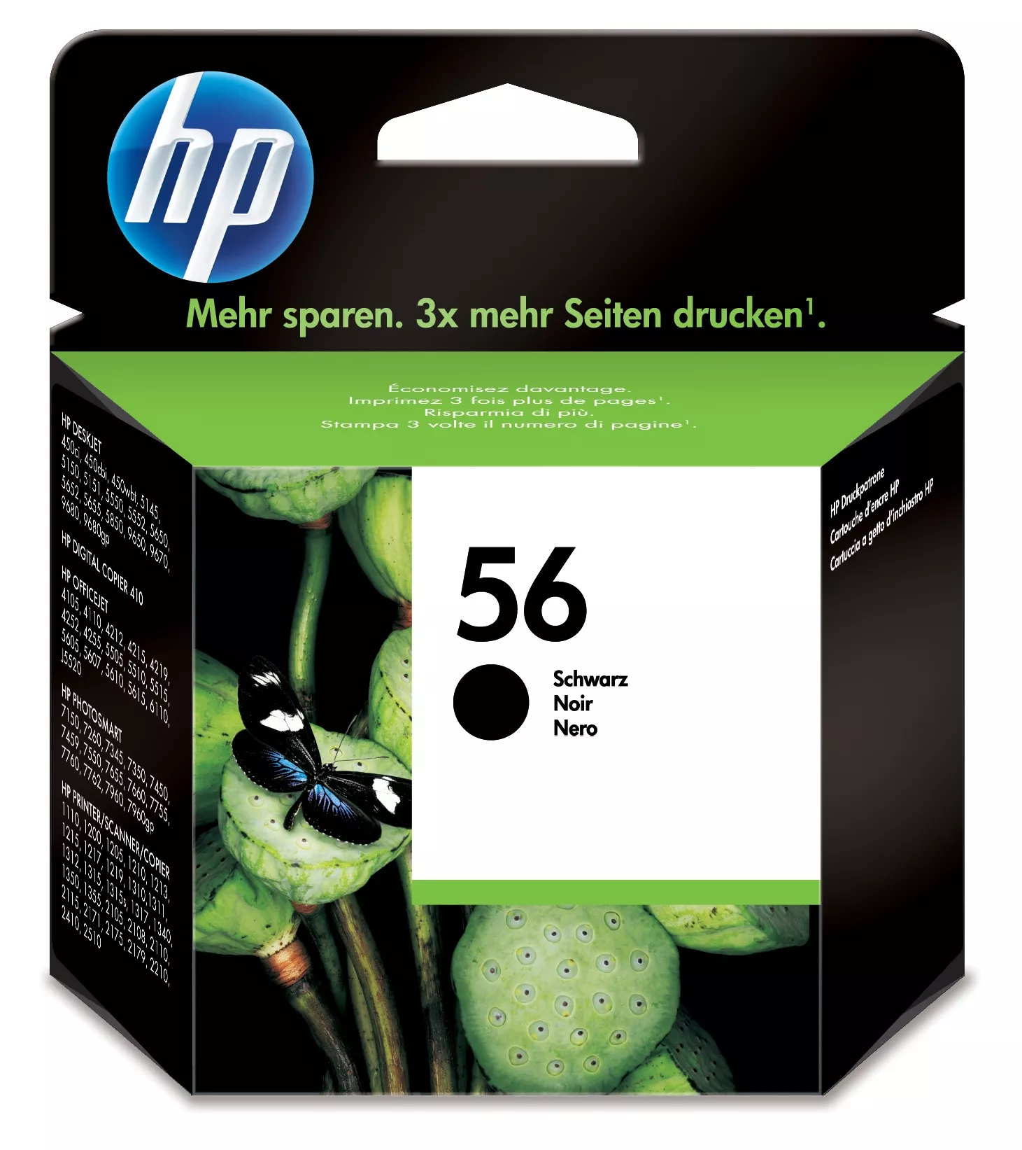 Achat HP 56 original Ink cartridge C6656AE UUS black high capacity au meilleur prix