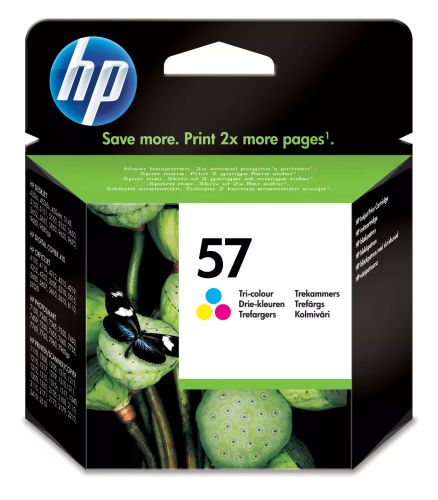 Revendeur officiel HP 57 original Ink cartridge C6657AE UUS tri-colour high