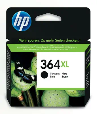 364XL cartouche d'encre noir grande capacité authentique HP - visuel 1 - hello RSE - Impression abordable