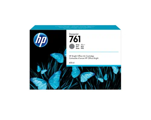 HP 761 cartouche d'encre DesignJet grise, 400 ml - Autres consommables - visuel 1