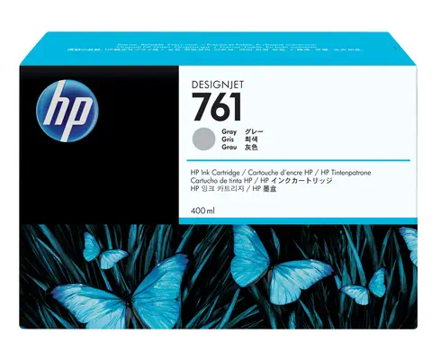 HP 761 cartouche d'encre DesignJet grise, 400 ml - Autres consommables - visuel 1