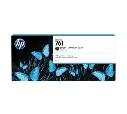 HP 761 cartouche d'encre DesignJet noir mat, 775 ml - Autres consommables - visuel 1