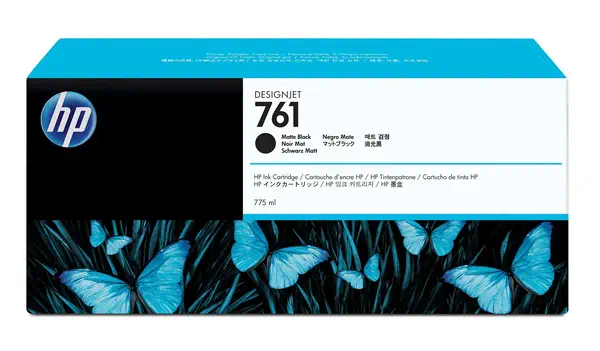 HP 761 cartouche d'encre DesignJet noir mat, 775 ml - Cartouches d'encre - visuel 1