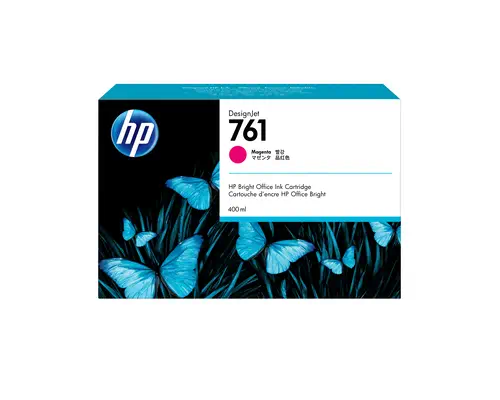 HP 761 cartouche d'encre DesignJet magenta, 400 ml - Autres consommables - visuel 1