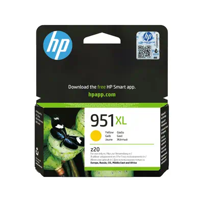 951XL cartouche d'encre jaune grande capacité authentique - HP - Toner - visuel 1