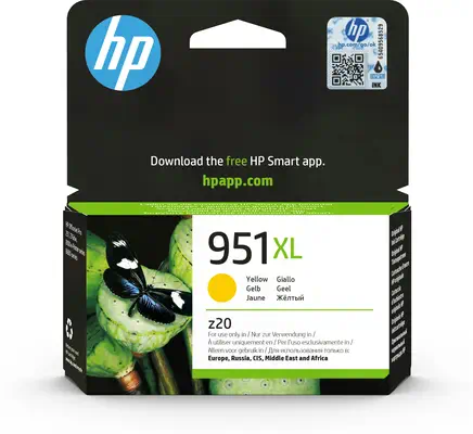951XL cartouche d'encre jaune grande capacité authentique - HP - Cartouches d'encre - visuel 9