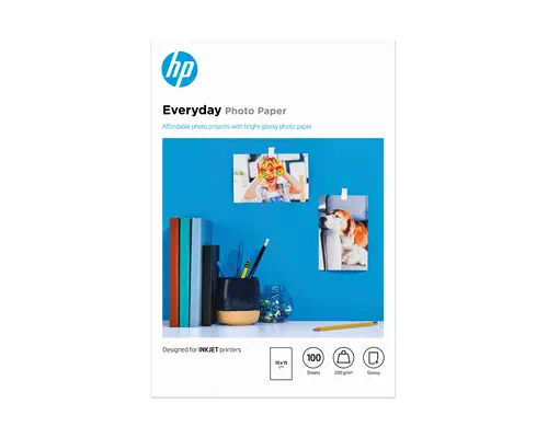 HP original Everyday Glossy photo paper white 200g/m2 - Papier - visuel 2
