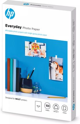 Vente HP original Everyday Glossy photo paper white 200g/m2 HP au meilleur prix - visuel 2