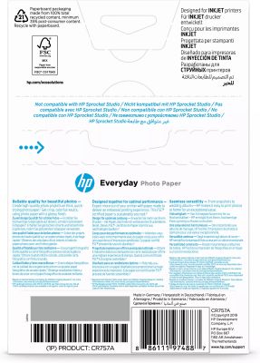 Achat HP original Everyday Glossy photo paper white 200g/m2 sur hello RSE - visuel 3