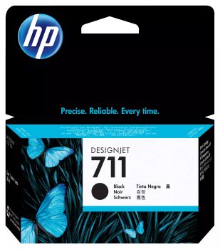 Achat Cartouches d'encre HP 711 original Ink cartridge CZ129A black standard capacity sur hello RSE