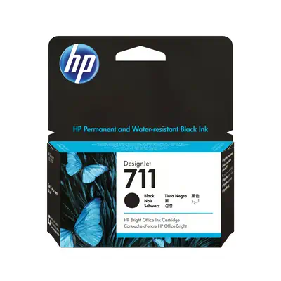 HP 711 cartouche d'encre DesignJet noir, 38 ml - Cartouches d'encre - visuel 1