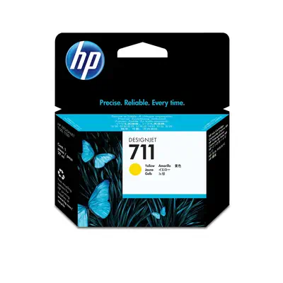HP 711 cartouche d'encre DesignJet jaune, 29 ml - Cartouches d'encre - visuel 3