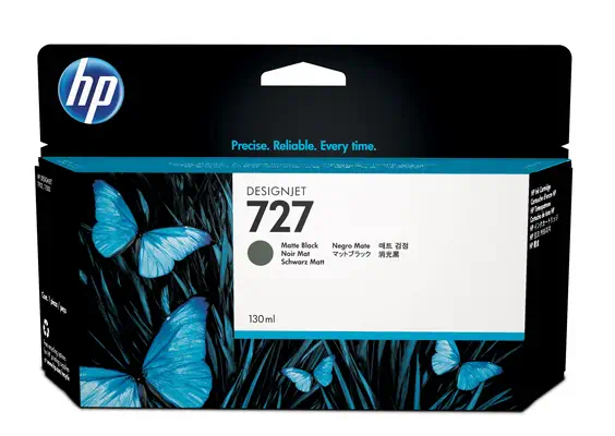 HP 727 cartouche d'encre DesignJet noire mate, 130 ml - Toner - visuel 1