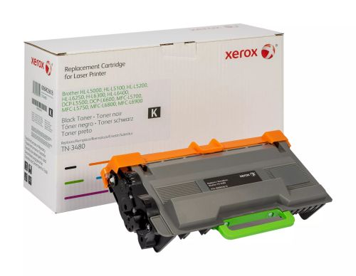 Revendeur officiel Xerox Toner noir. Equivalent à Brother TN3480. Compatible avec Brother DCP-L5500, DCP-L6600, HL-L5000, L5100, L5200, L6250, L6300, L6400, MFC-L5700, L5750, L6800, L6900