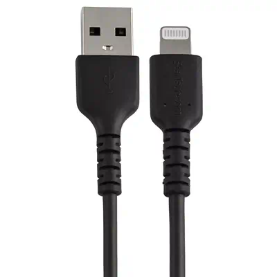 Achat StarTech.com Câble USB-A vers Lightning Noir Robuste 15cm sur hello RSE - visuel 7