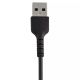 Achat StarTech.com Câble USB-A vers Lightning Noir Robuste 15cm sur hello RSE - visuel 5