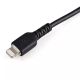 Vente StarTech.com Câble USB-A vers Lightning Noir Robuste 15cm StarTech.com au meilleur prix - visuel 2