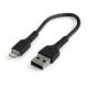 Achat StarTech.com Câble USB-A vers Lightning Noir Robuste 15cm sur hello RSE - visuel 1