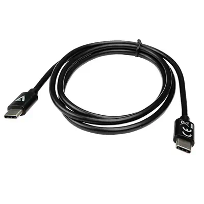 V7 V7USB2C-1M câble USB USB 2.0 USB C Noir - Câble USB - visuel 5