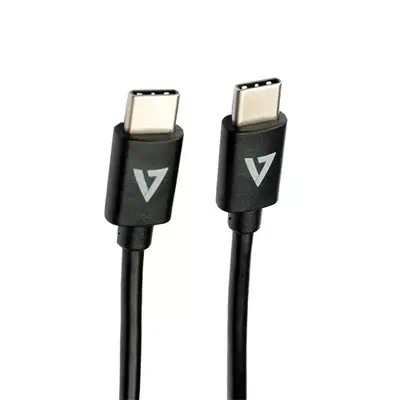 V7 V7USB2C-1M câble USB USB 2.0 USB C Noir - Câble USB - visuel 2