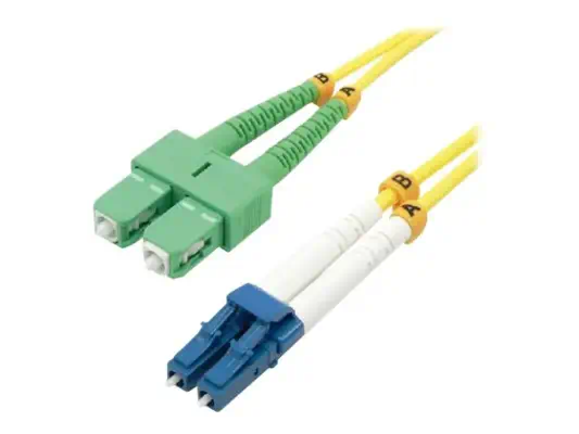 MCL Jarretière optique OS2 duplex monomode 9/125 - Câble RJ et Fibre optique - visuel 1
