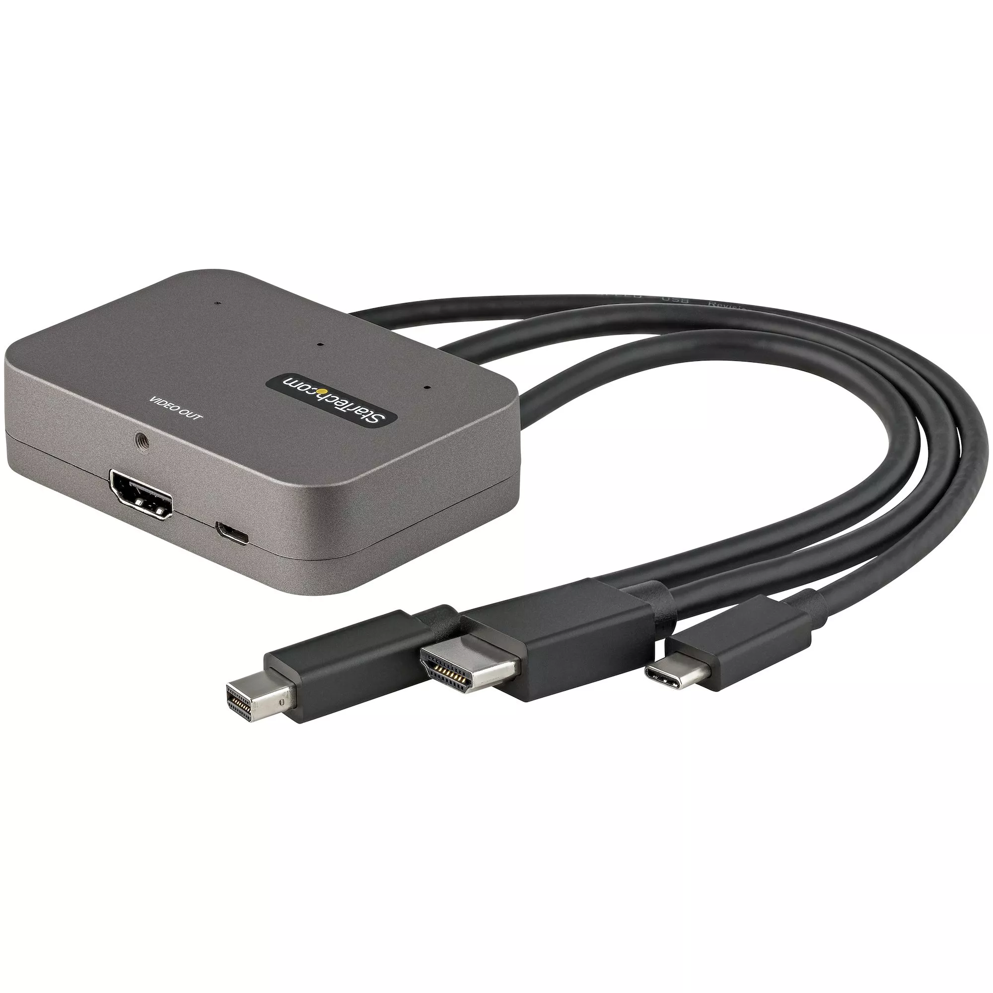Revendeur officiel Câble HDMI StarTech.com Adaptateur MultiPorts 3-en-1 vers HDMI