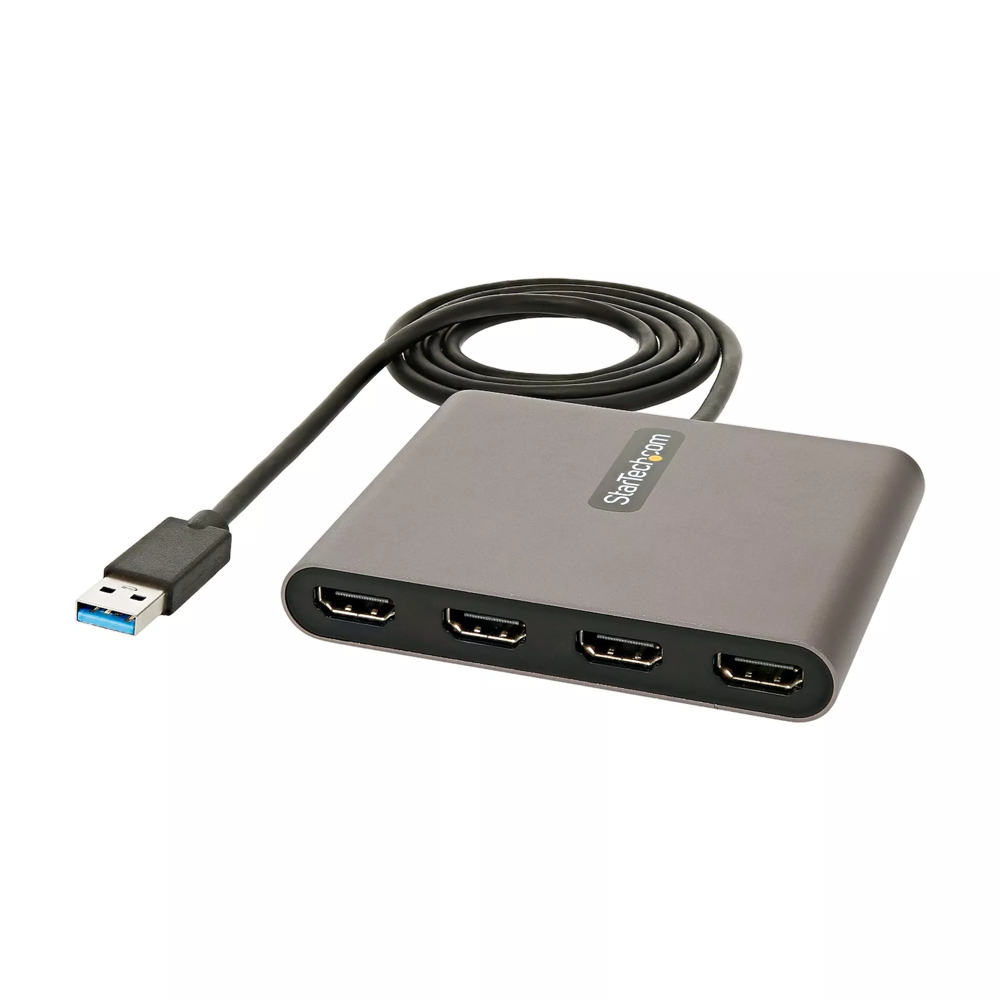Revendeur officiel Câble HDMI StarTech.com Adaptateur USB 3.0 vers 4x HDMI - Carte Vidéo