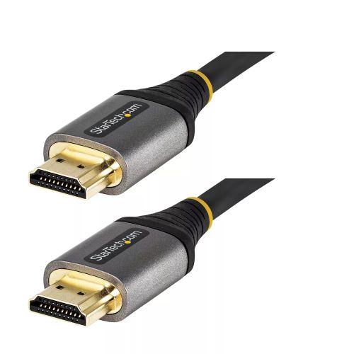 Revendeur officiel StarTech.com Câble HDMI 2.1 8K de 5 m - Câble HDMI ultra haut débit certifié 48Gbps - 8K 60Hz/4K 120Hz HDR10+ eARC - Câble HDMI Ultra HD 8K - Écran/TV/Affichage - Gaine flexible TPE